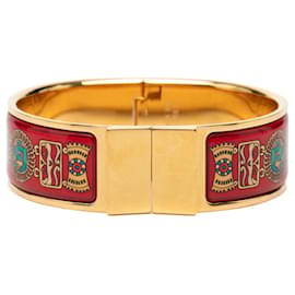 Hermes Email GM Loquet Cloisonné Bracelet Bangle - Hermès