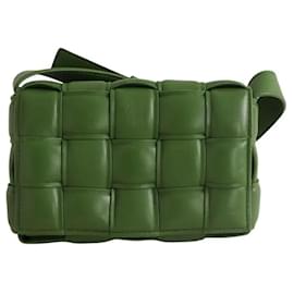 Bottega Veneta Borsa a tracolla Cassette Padded verde