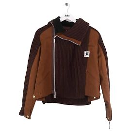 Chaqueta Sacai de lana marrón M