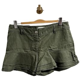 Pantaloncini Chanel kaki T.42