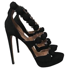 Sandalen Alaia Bombe schwarz T.41 - Alaïa