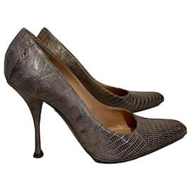 Stilettos Yves Saint Laurent braun T.35,5