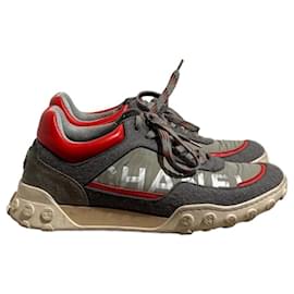 Sneakers Chanel grigie T.37