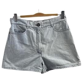 Pantaloncini Chanel blu T.40