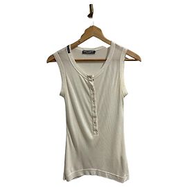 Canotta Dolce & Gabbana bianca T.34