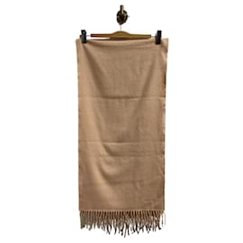 Sciarpa Hermès in cashmere rosa