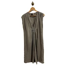 Vestido Lanvin gris T.36