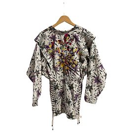 Vestido Isabel Marant estampado T.34