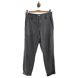 Brunello Cucinelli Hose grau T.36