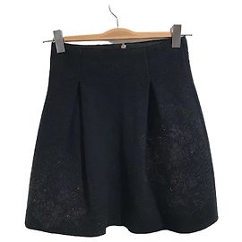Valentino Garavani Falda Valentino negra T.S