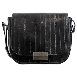 Borsa Saint Laurent nera Betty Satchel