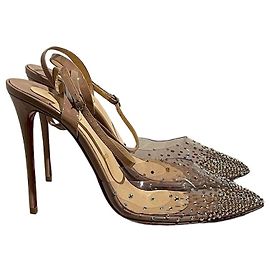 Décolleté Christian Louboutin nude T.40