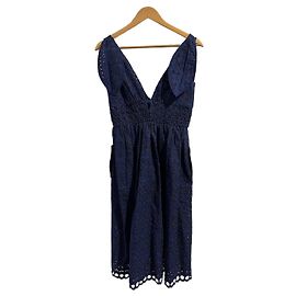 Vestido Self Portrait azul T.36
