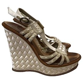 Sandalen Bottega Veneta beige T.36