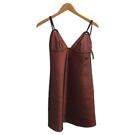 Vestido Fendi naranja T.38