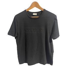 T-Shirt Saint Laurent schwarz T.XS