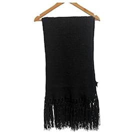 Sciarpa Saint Laurent nera