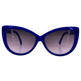 Autre Marque Occhiali da sole Cipria Collection Vintage Blue Butterfly 60/15 140 mm