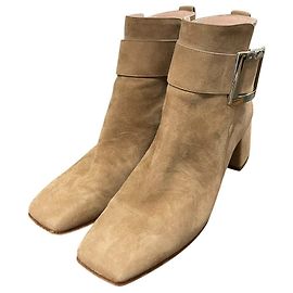 Stivaletti corti in scamosciato So Vivier di Roger Vivier