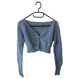 Gilet Jacquemus "Le Gilet Alzou" Blu Cielo - Taglia 36 (S) - Mohair