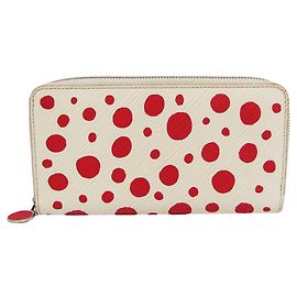 Louis Vuitton Epi LV x YK Zippy Wallet Yayoi Kusama