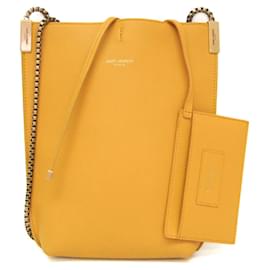 Piccola borsa a tracolla Hobo con catena Saint Laurent