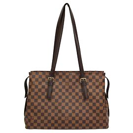 Borsa a tracolla Louis Vuitton Damier Chelsea N51119 da donna