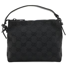 Borsa Gucci in tela GG nera