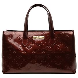 Louis Vuitton Red Monogram Vernis Wilshire PM
