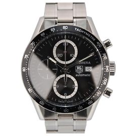 TAG Heuer Carrera Chronograph CV2010 Quadrante Nero Automatico 41mm