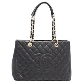 Tote Grand Shopping in Caviar Nero Chanel