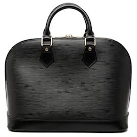 Louis Vuitton Alma PM en cuir Epi noir