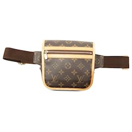 Borsa a tracolla Louis Vuitton Marrone Monogram Bosphore