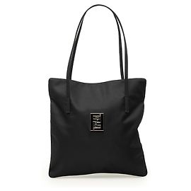 Fendi Tote aus Nylon in Schwarz
