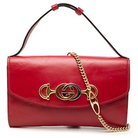 Bolsa Zumi Mini em couro de bezerro vermelho Gucci