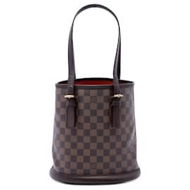 Louis Vuitton Marrone Damier Ebene Marais