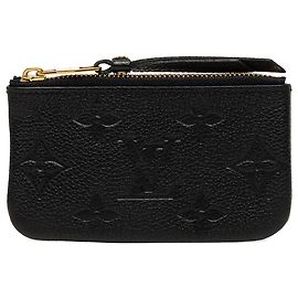 Louis Vuitton Black Monogram Empreinte Key Pouch