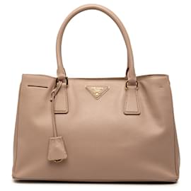 Borsa Prada Brown Large Saffiano Lux Galleria