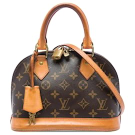 Louis Vuitton Marrone Monogram Alma BB