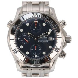 Omega Seamaster Professional 300 Chronograph 2598.80 Quadrante Blu Automatico 41.5mm