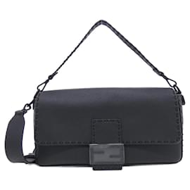 Borsa a tracolla Fendi Selleria Maxi Baguette