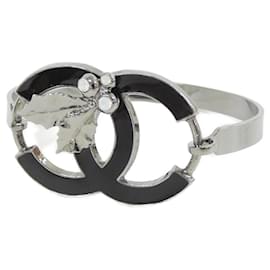 Chanel Armreif Marineblau und Silber