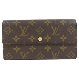 Louis Vuitton Monogram Porte Monnaie Credit Wallet