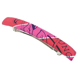 Hermes Jungle Love Rainbow Eclipse GM Hair Accessory Barrette - Hermès