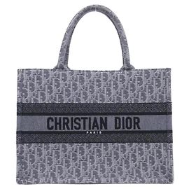 Christian Dior Denim Dior Oblique Book Tote