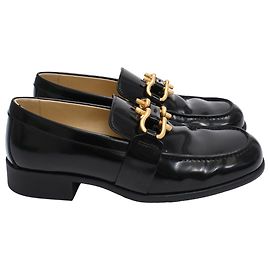 Mocassini Monsieur Bottega Veneta in vernice nera