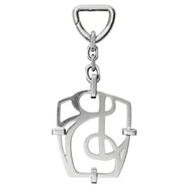 Portachina Burberry Argento in Metallo