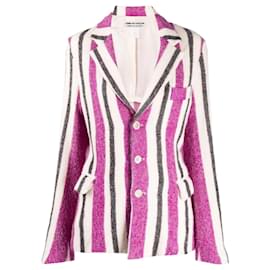 Comme Des Garcons Chaqueta de Lana a Rayas Comme des Garçons