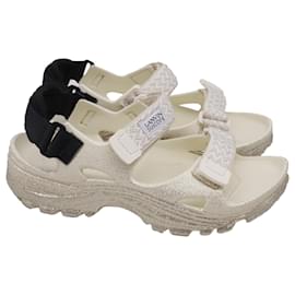 Sandali Suicoke x Lanvin Wake Curb LNV in gomma bianca