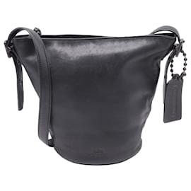 Mini Borsa Sport Bleecker in pelle nera Coach